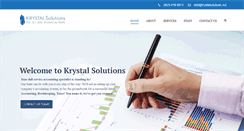 Desktop Screenshot of krystalsolutions.net